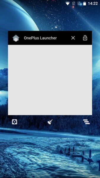 broom icon on phone