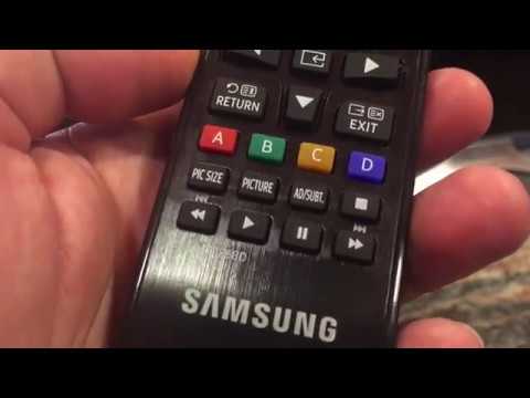 What are the ABCD buttons on remote for?