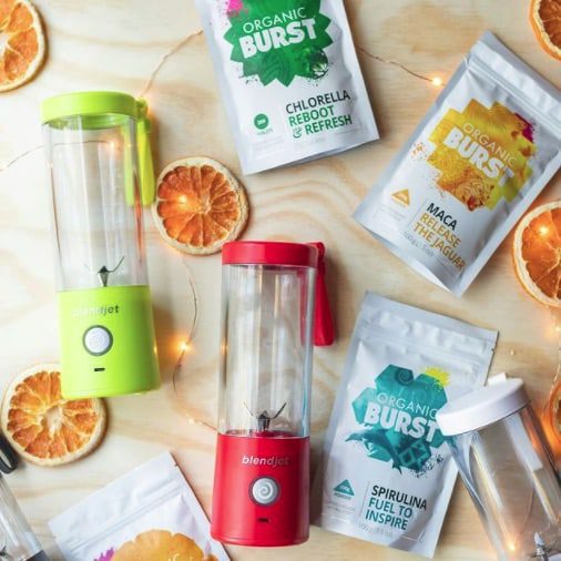 Why is my BlendJet Blinking Red and Purple?