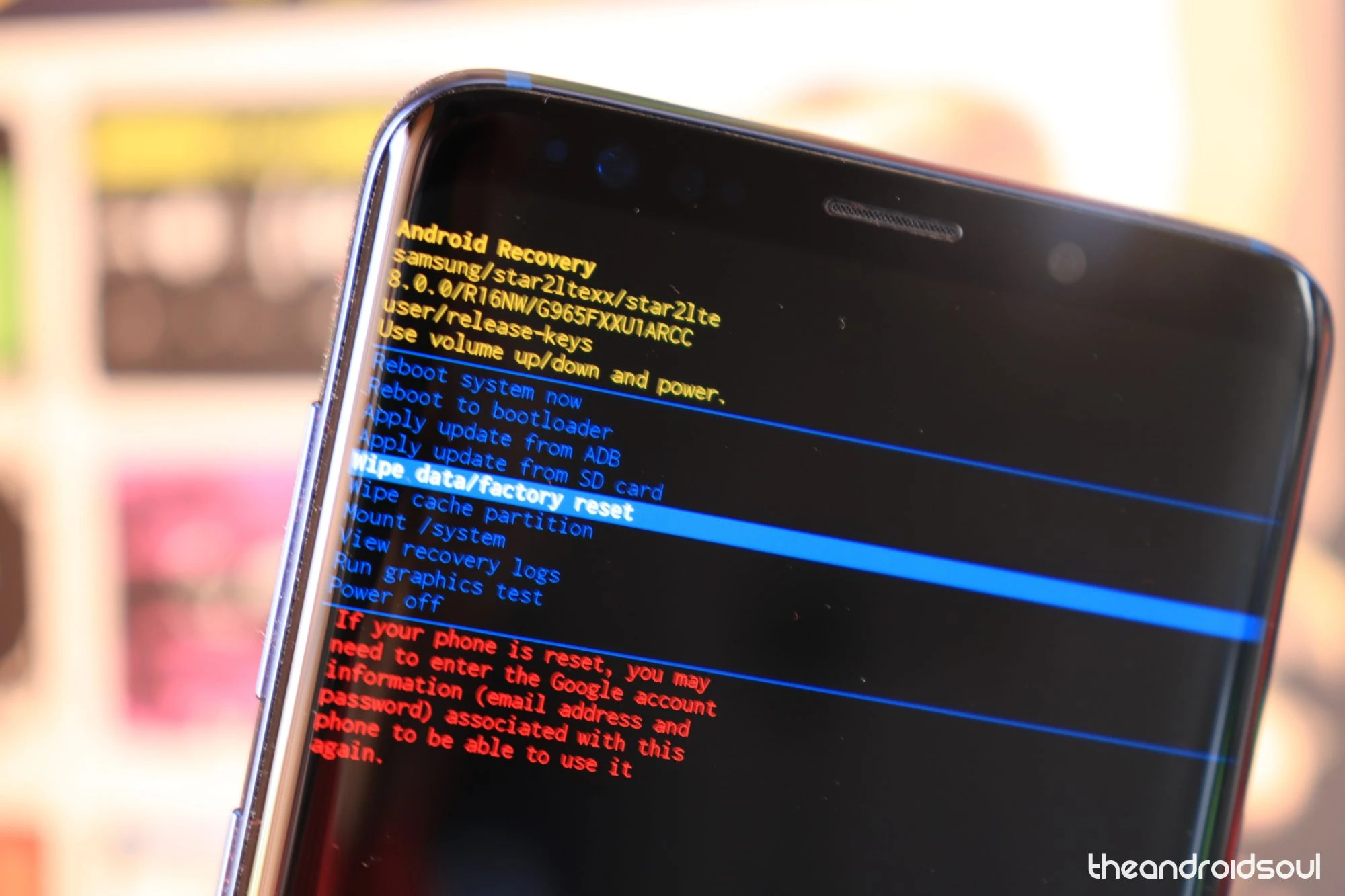 Will factory reset fix my touch screen?