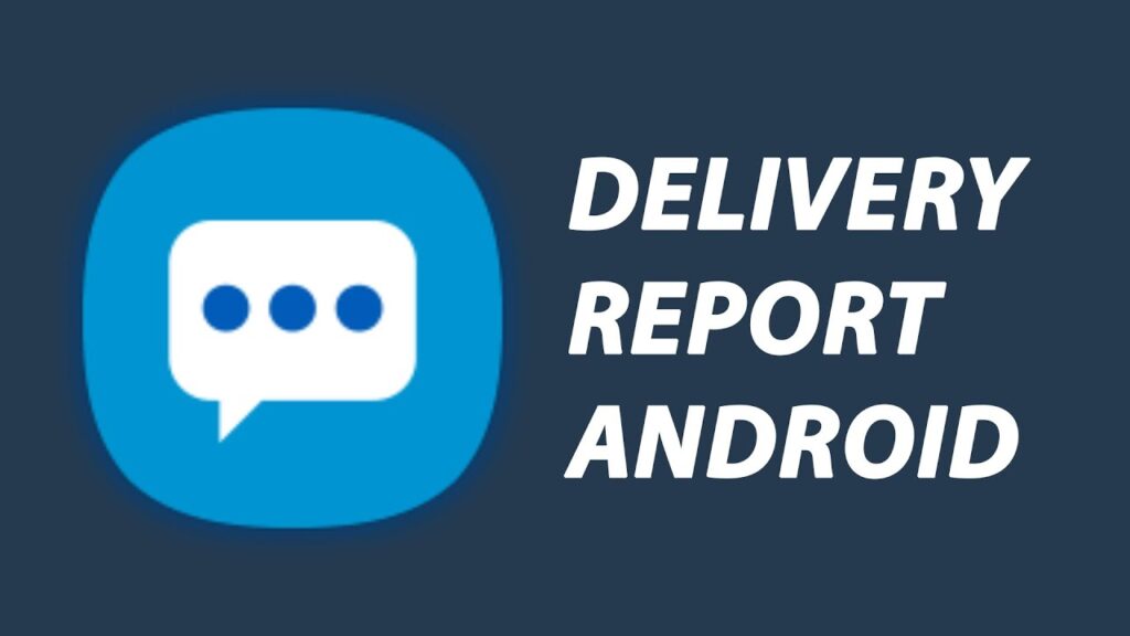 What does delivery report requested mean on Android