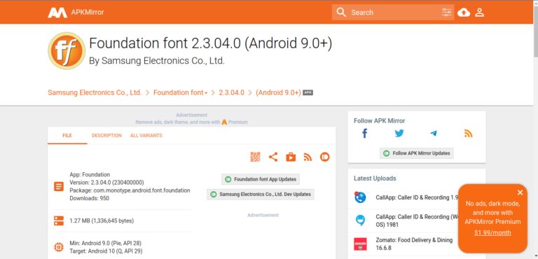 What is Foundation App on Android